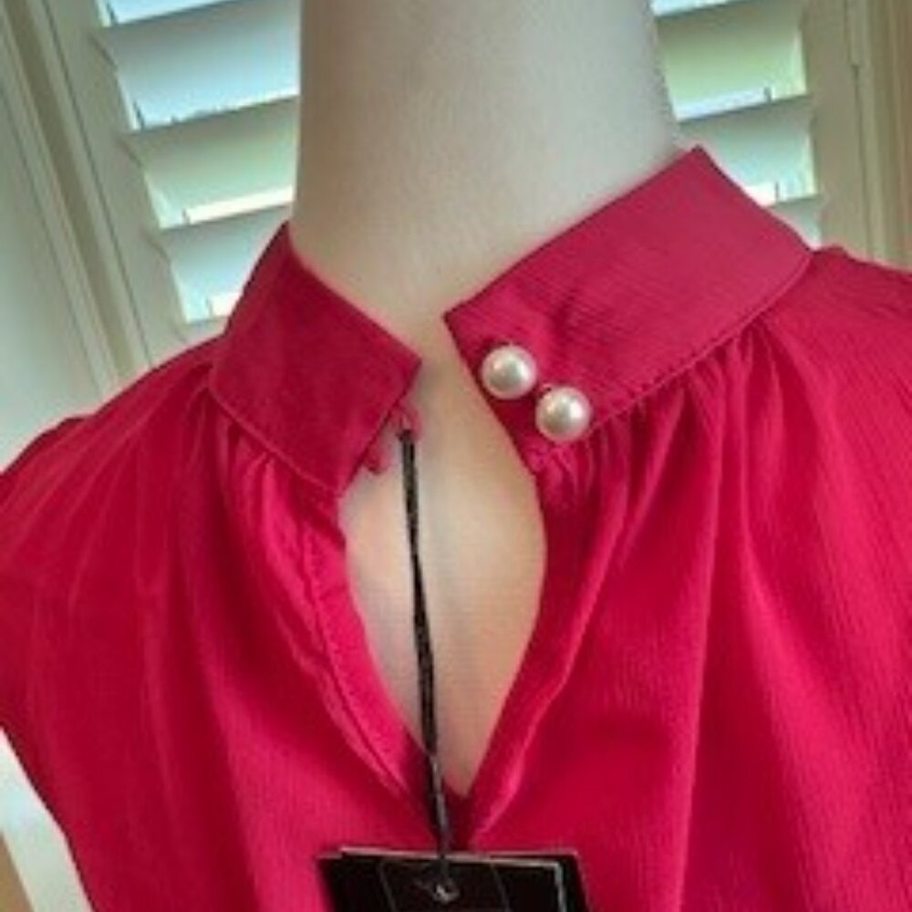 Chic Hot Pink Two-Piece Set - Picture 3 of 8